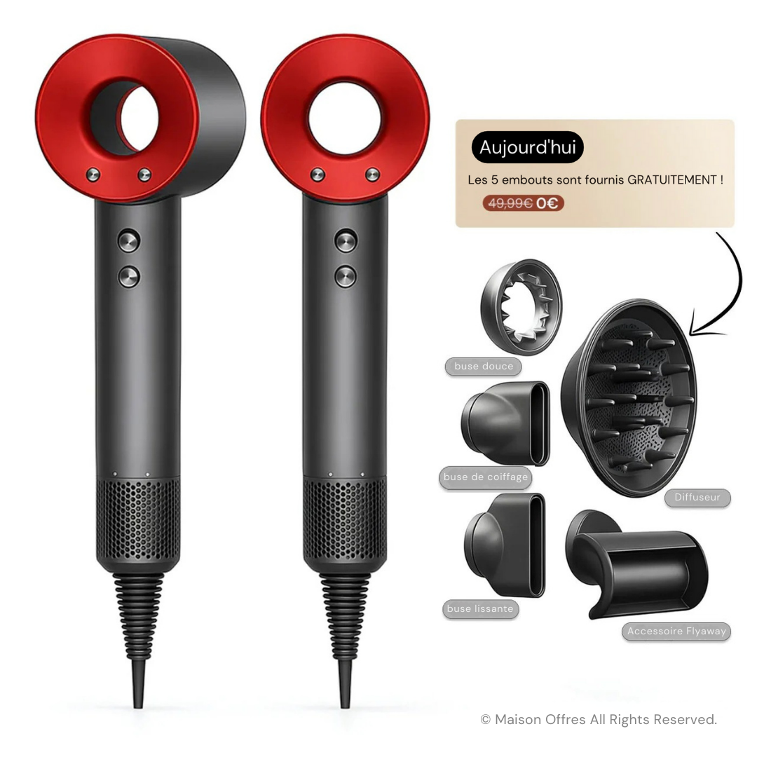 MAISON AirPro4™ 5in1 Sèche-cheveux haute performance
