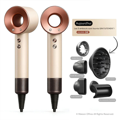 MAISON AirPro4™ 5in1 Sèche-cheveux haute performance