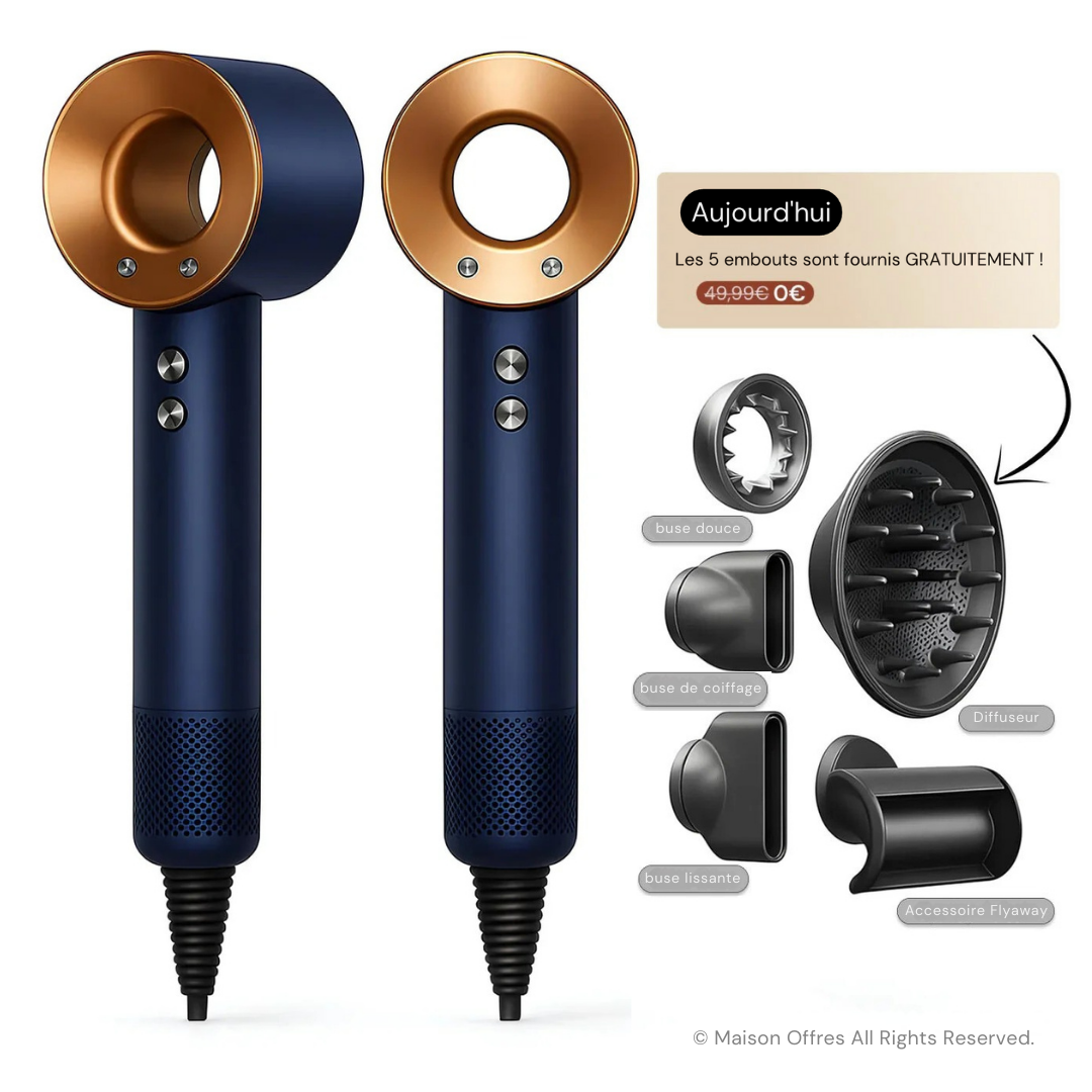 MAISON AirPro4™ 5in1 Sèche-cheveux haute performance