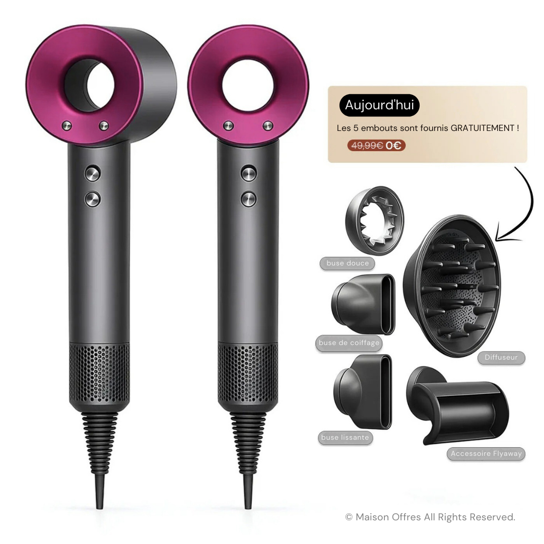 MAISON AirPro4™ 5in1 Sèche-cheveux haute performance
