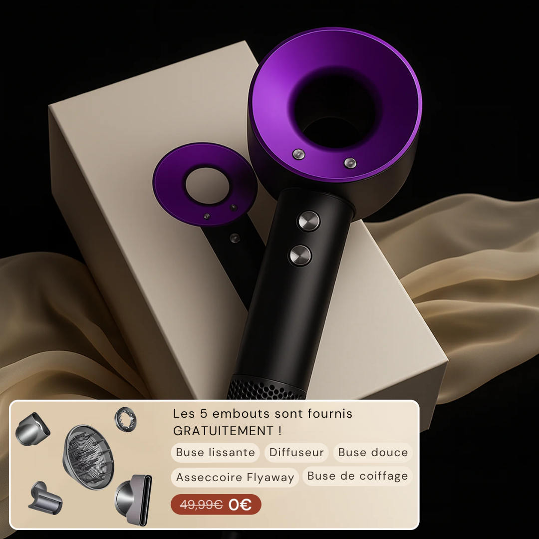 MAISON AirPro4™ 5in1 Sèche-cheveux haute performance