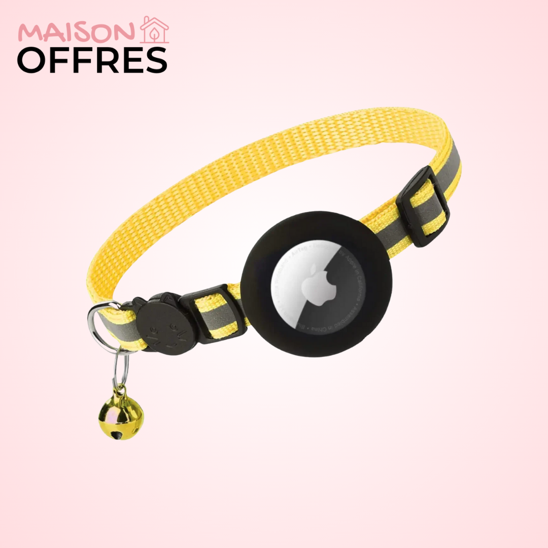 Collier AirTag pour chats et petits chiens