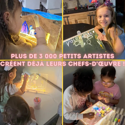 Bloc de dessin magique en 3D pour les enfants