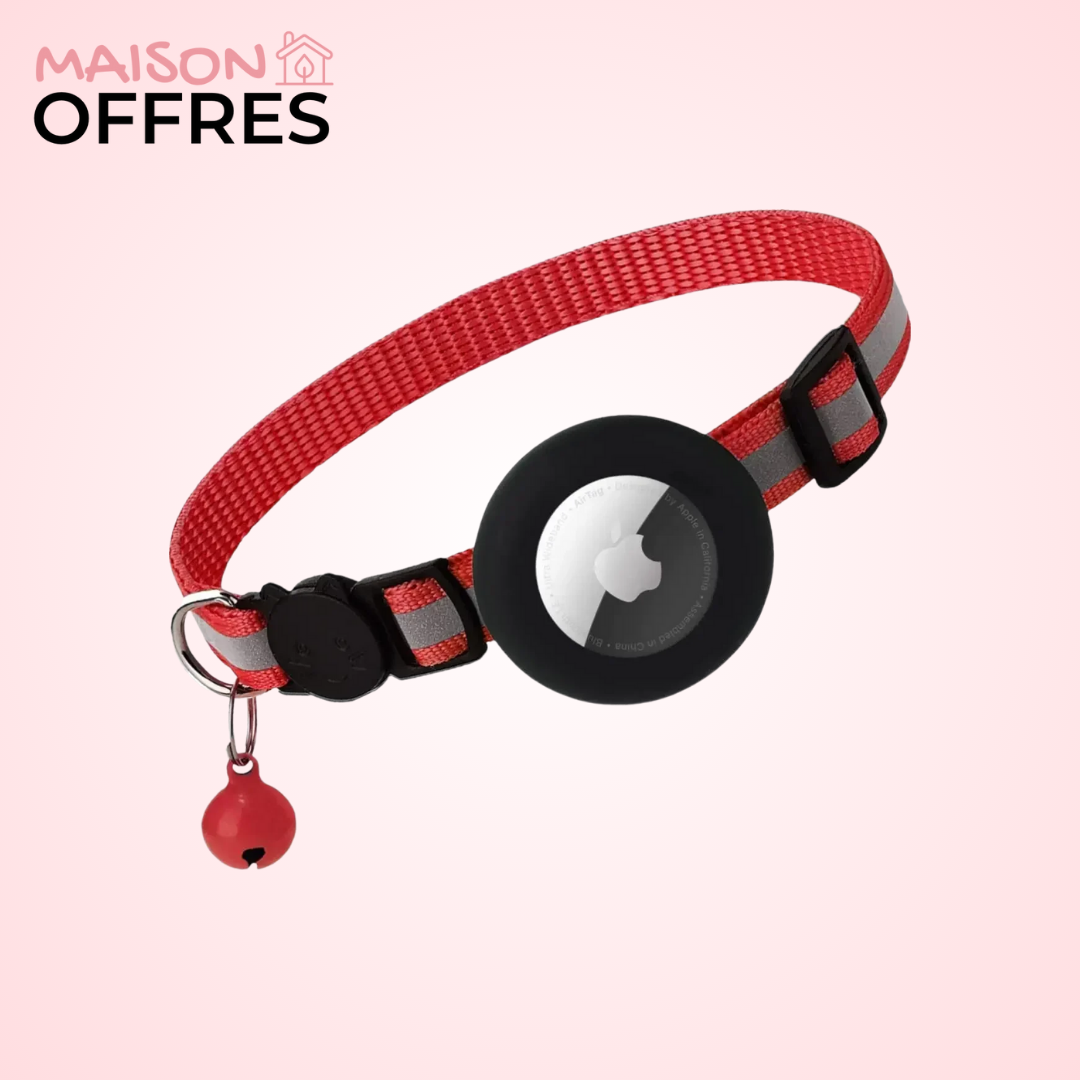 Collier AirTag pour chats et petits chiens